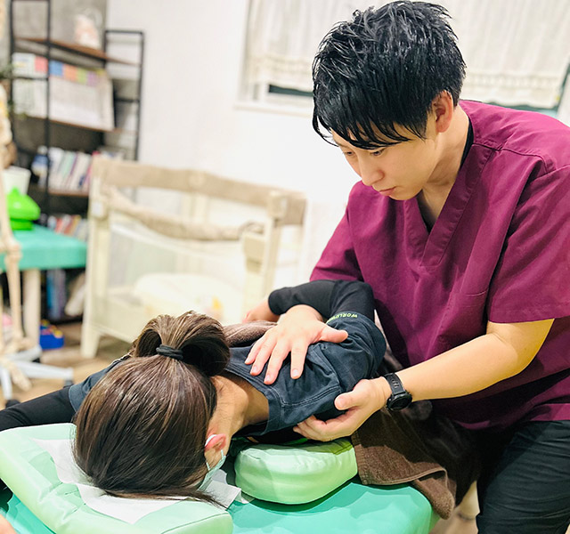 根本から改善させる施術・矯正