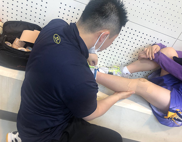 スポーツ外傷への豊富な経験